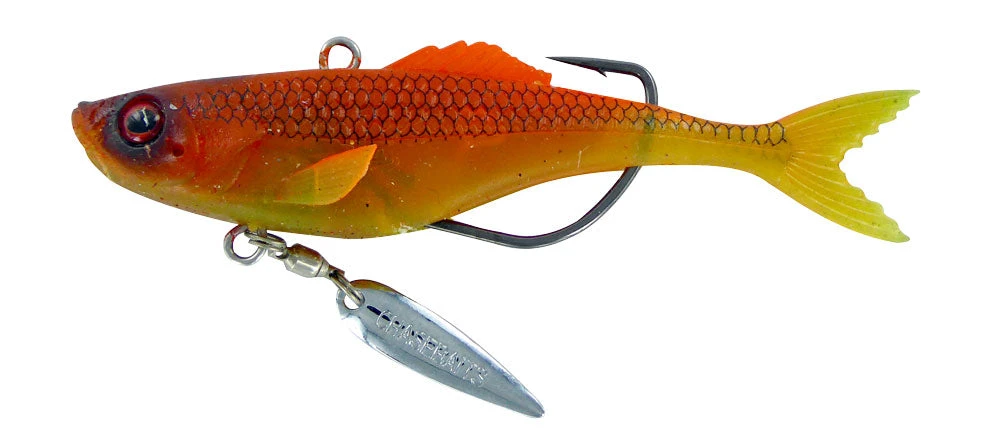 Chasebaits Rip Snorter 90mm Weedless Soft Vibe Lure 2 Chasebaits Rip Snorter 90mm Weedless Soft Vibe Lure - Image 2