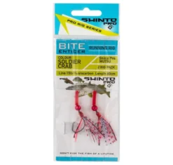 Shinto Pro Bite Enticer Running Sinker Circle Hook Pre Tied Rig -Best Fishing Store shinto pro bite enticer running mutsu circle hook rig 6 soldier crab 600x d5c4a981 44d3 4aaa 861e 3a7cc8c15fae