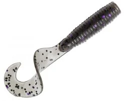 Zman Grubz 3.5 Inch Soft Plastic Fishing Lure -Best Fishing Store smokepurple grubz35 1