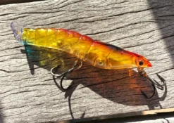 MMD Splash Prawn 95 Top Water Surface Walker Fishing Lure -Best Fishing Store sp sunburnt jelly