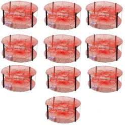 10 Pack Bulk Wilson Heavy Duty Round Crab Pot Traps